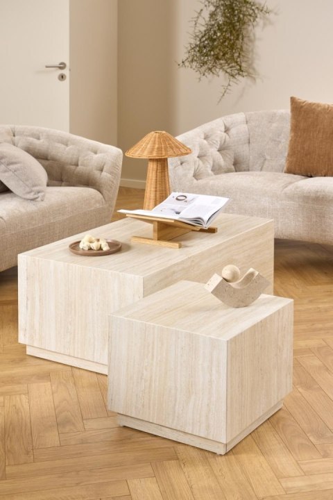 Zestaw 2 stolików kawowych Dice