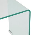 Zestaw 2 stolików Lenia szkło