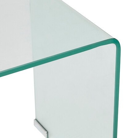 Zestaw 2 stolików Lenia szkło