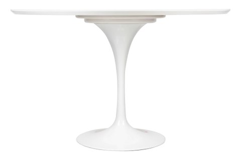 Stół TULIP PREMIUM 120 biały - MDF, metal
