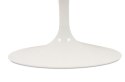Stół TULIP ELLIPSE 200 biały - MDF, metal