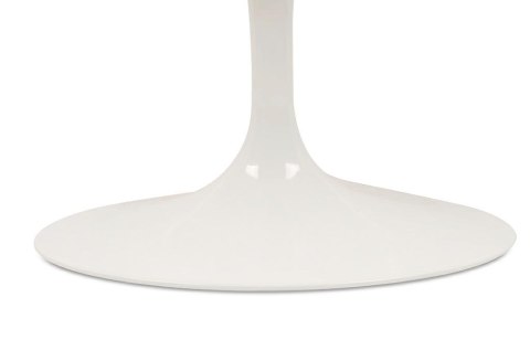 Stół TULIP ELLIPSE 200 biały - MDF, metal