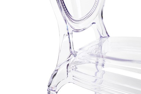 Krzesło PRINCE transparentne - poliwęglan