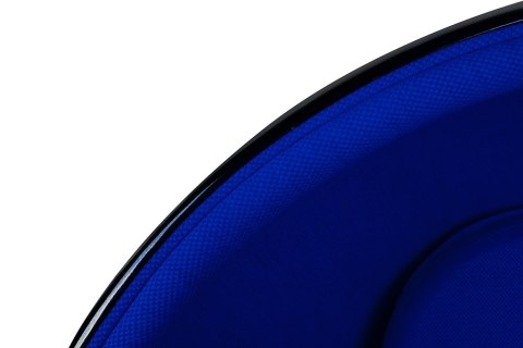 Fotel BALL BLACK niebieski - włókno szklane, metal