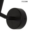 MOOSEE lampa ścienna PRISMA czarna