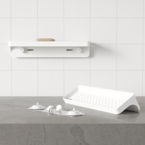 UMBRA półka łazienkowa FLEX biała
