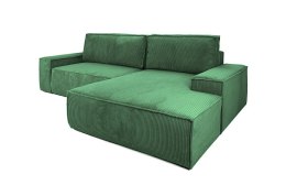 Narożnik PILLOW M prawy z funkcją spania zielony