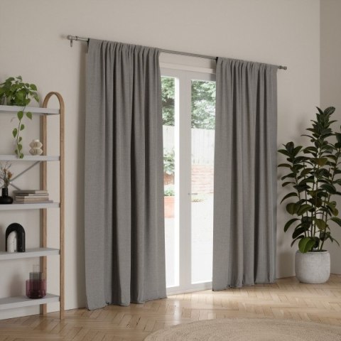 UMBRA karnisz CLEO 168 - 305 cm srebrny