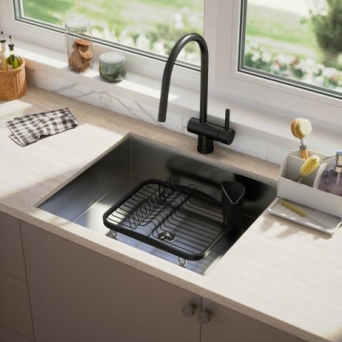 UMBRA ociekacz do naczyń SINKIN czarny