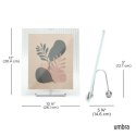 UMBRA ramka na zdjęcia FLUTE 8x10 srebrna