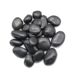 Kamień dekoracyjny ogrodowy 3-5 cm 1000 kg czarny