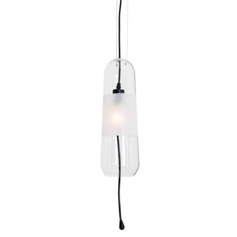 LAMPA WISZĄCA MAURI 1 TRANSPARENT GLASS