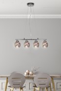 SIRIUS LAMPA WISZĄCA 4X60W E27 CHROM 3D