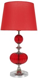 LAURETTA LAMPA GABINETOWA 1X60W E27 H-68 CZERWONA