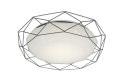 SVEN LAMPA SUFITOWA PLAFON 43 16W LED 3000K SZARY