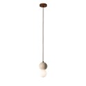 Lampa Wisząca Bilo I 1xG9 biały PL0135