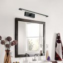 Light Prestige Isla kinkiet czarny średni z IP44 3000K