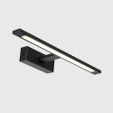 Light Prestige Isla kinkiet czarny średni z IP44 3000K