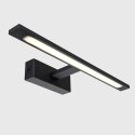Light Prestige Isla kinkiet czarny średni z IP44 3000K