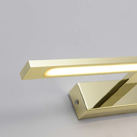 Light Prestige Isla kinkiet złoty średni z IP44 4000K