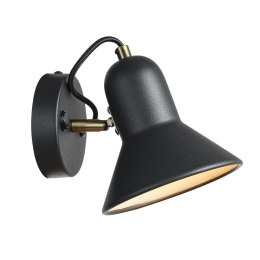 Light Prestige Kinkiet Astama czarny 1xE27