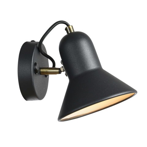 Light Prestige Kinkiet Astama czarny 1xE27