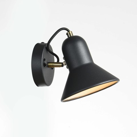 Light Prestige Kinkiet Astama czarny 1xE27