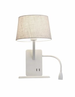 Light Prestige Kinkiet z półką Dakota prawy biały 1xE27