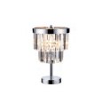 Light Prestige Lampa stołowa Vetro srebrna 1xE14