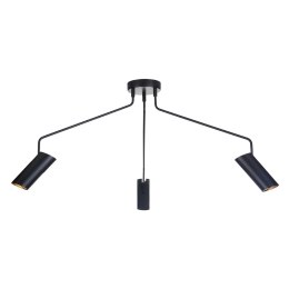 Light Prestige Lampa wisząca Futuro czarna 3xGU10
