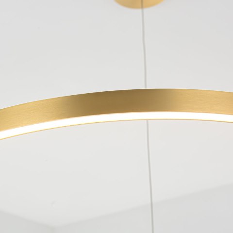 Light Prestige Lampa wisząca Midway złota LED 3000K