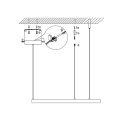 Light Prestige Lampa wisząca Midway złota LED 3000K