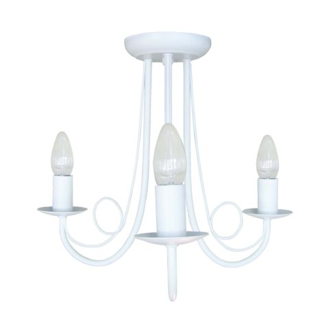 Light Prestige Lampa wisząca Perła biała 5xE14