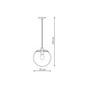 Light Prestige Lampa wisząca Puerto czarna 1xE27