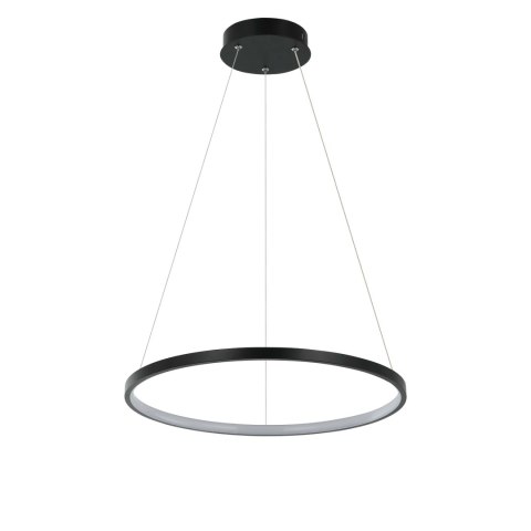 Light Prestige Lampa wisząca Ring 40 cm czarna LED