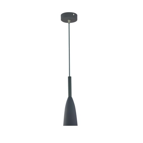 Light Prestige Lampa wisząca Solin 1 szara 1xE27