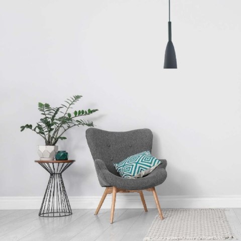 Light Prestige Lampa wisząca Solin 1 szara 1xE27