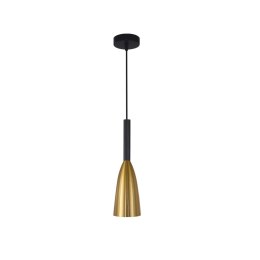 Light Prestige Lampa wisząca Solin 1 złota 1xE27