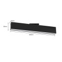 Light Prestige Reflektor do szynoprzewodów Moon 1F czarny LED 4000K