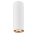 Light Prestige Tuba natynkowa Manacor 17 cm oczko biało - złote 1xGU10