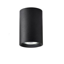 Light Prestige Tuba natynkowa Manacor 9 cm czarna 1xGU10