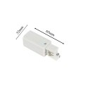 Light Prestige Zasilanie końcowe 3F białe