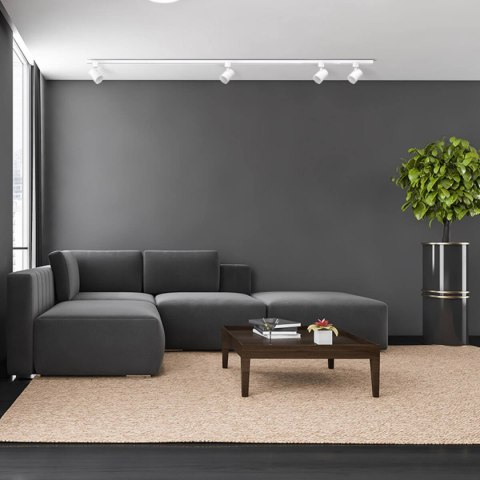 Light Prestige Zestaw oświetlenia szynowego Snow SET 1F biały 4xGU10