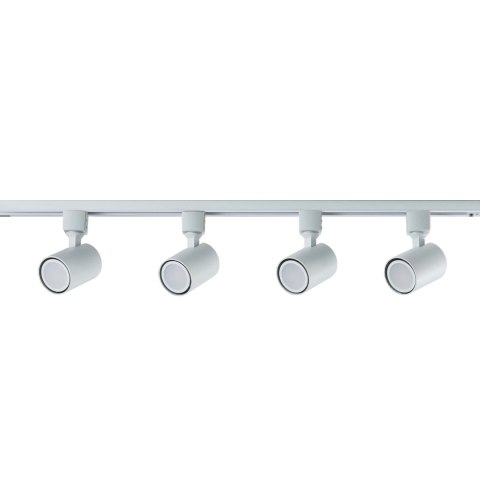 Light Prestige Zestaw oświetlenia szynowego Snow SET 1F biały 4xGU10
