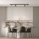 Light Prestige Zestaw oświetlenia szynowego Snow SET 3F czarny 4xGU10