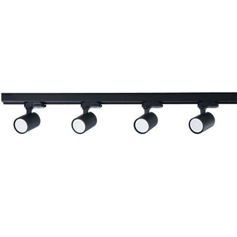 Light Prestige Zestaw oświetlenia szynowego Snow SET 3F czarny 4xGU10