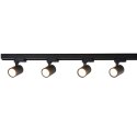 Light Prestige Zestaw oświetlenia szynowego Snow SET 3F czarny 4xGU10