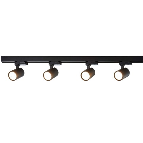 Light Prestige Zestaw oświetlenia szynowego Snow SET 3F czarny 4xGU10