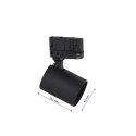 Light Prestige Zestaw oświetlenia szynowego Snow SET 3F czarny 4xGU10