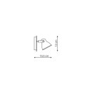 Light Prestige Kinkiet Bolzano nikiel 1xGU10